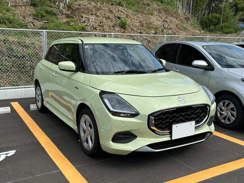 レンタルしたスイフト