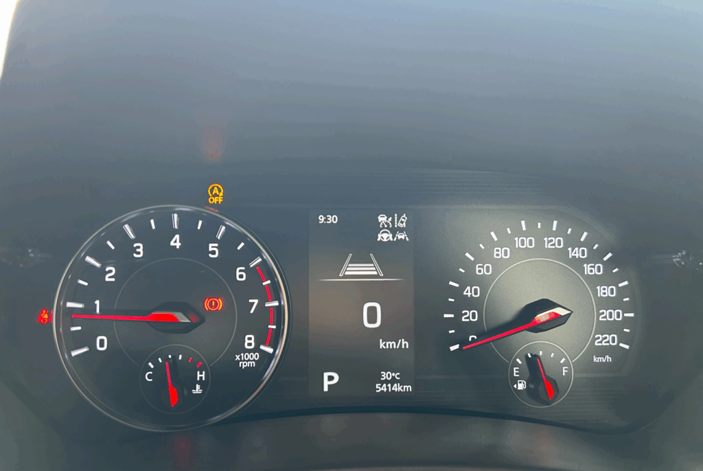 スイフトのメーター