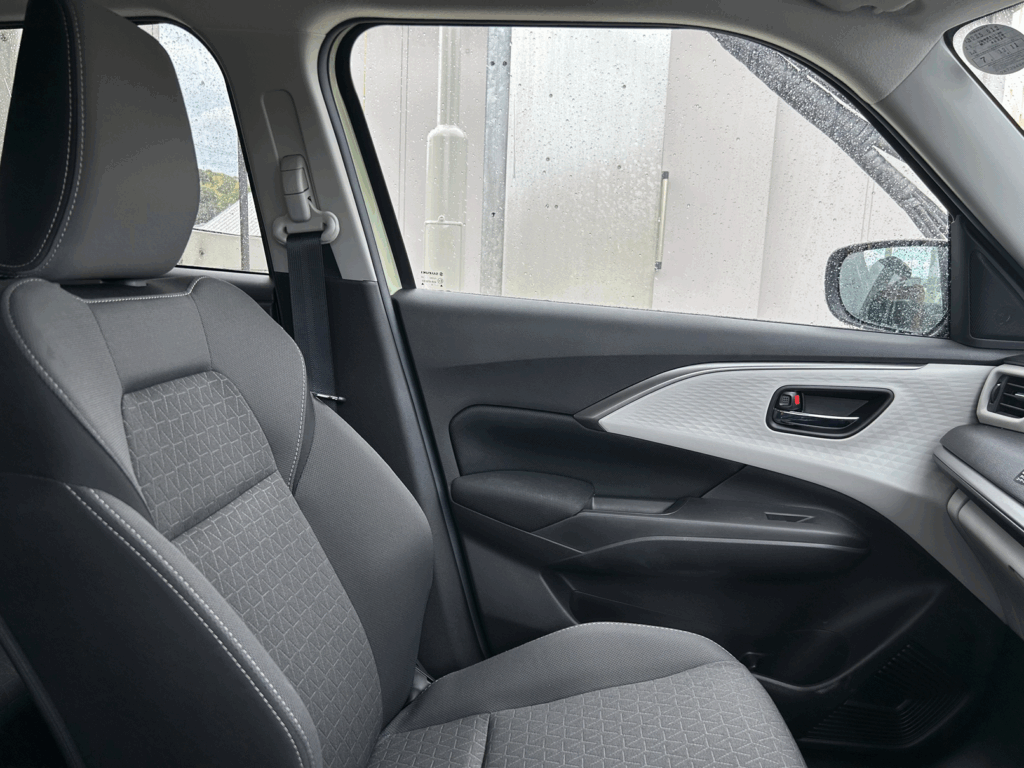 スイフトの助手席