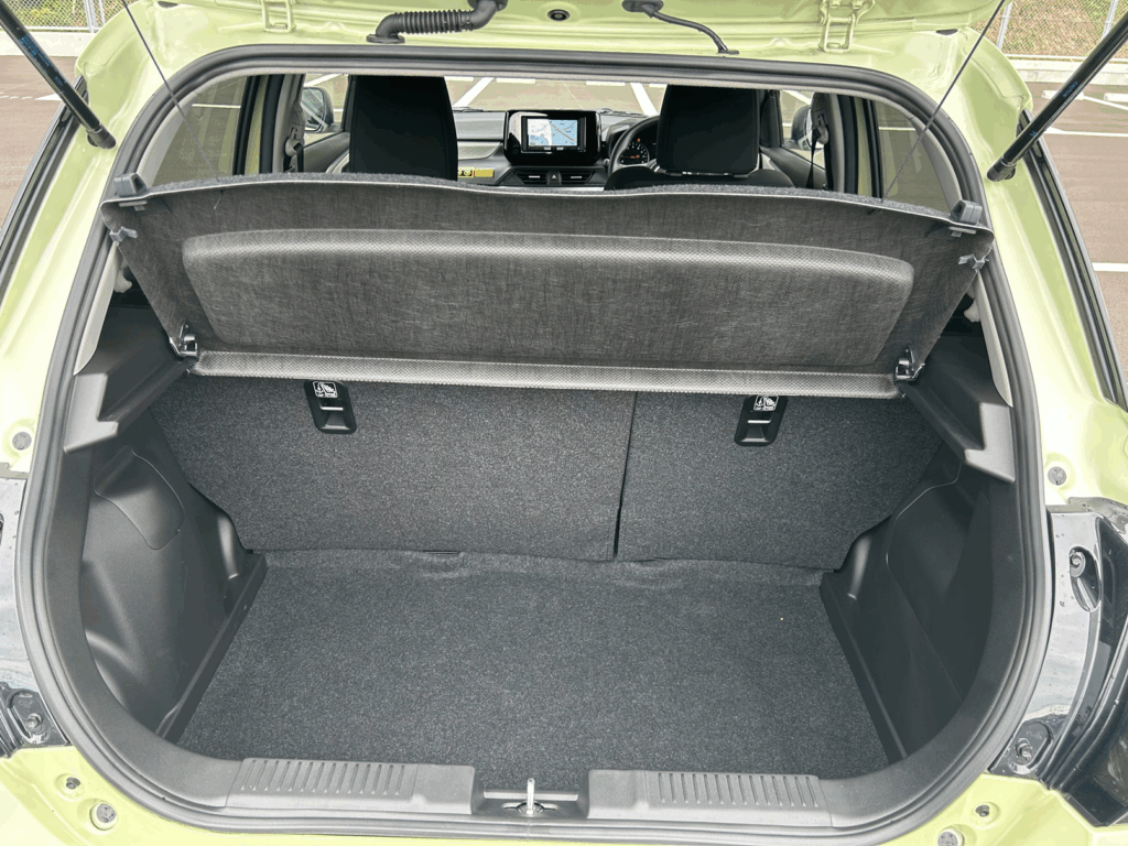 スイフトのトランクルーム