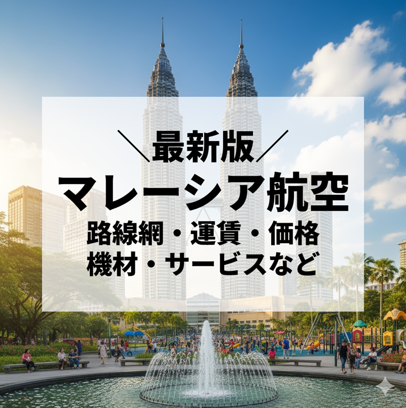 【2025年最新版】マレーシア航空の魅力｜路線網・運賃・座席・機材・サービスなど徹底解説