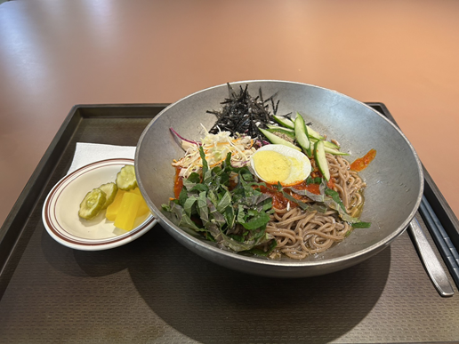 ごま油混ぜそば